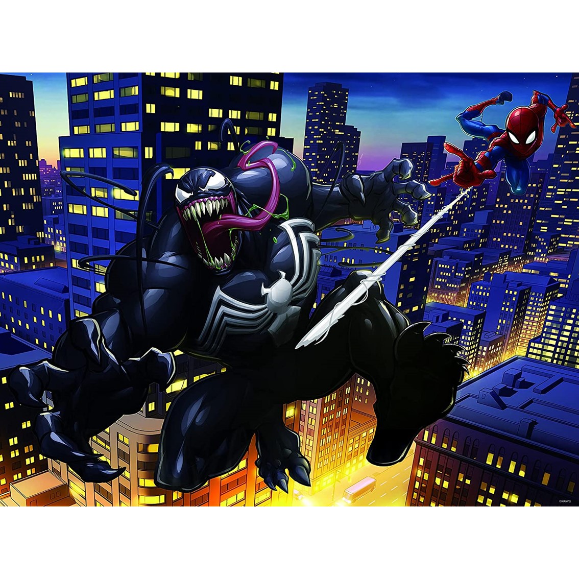 PUZLE LENTICULAR PRIME 3D 500 PIEZAS MARVEL SPIDERMAN & VENOM