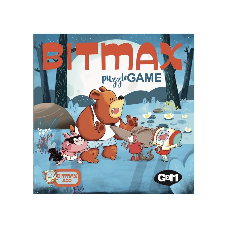 JUEGO DE MESA GDM BITMAX PUZZLE GAME PEGI 4