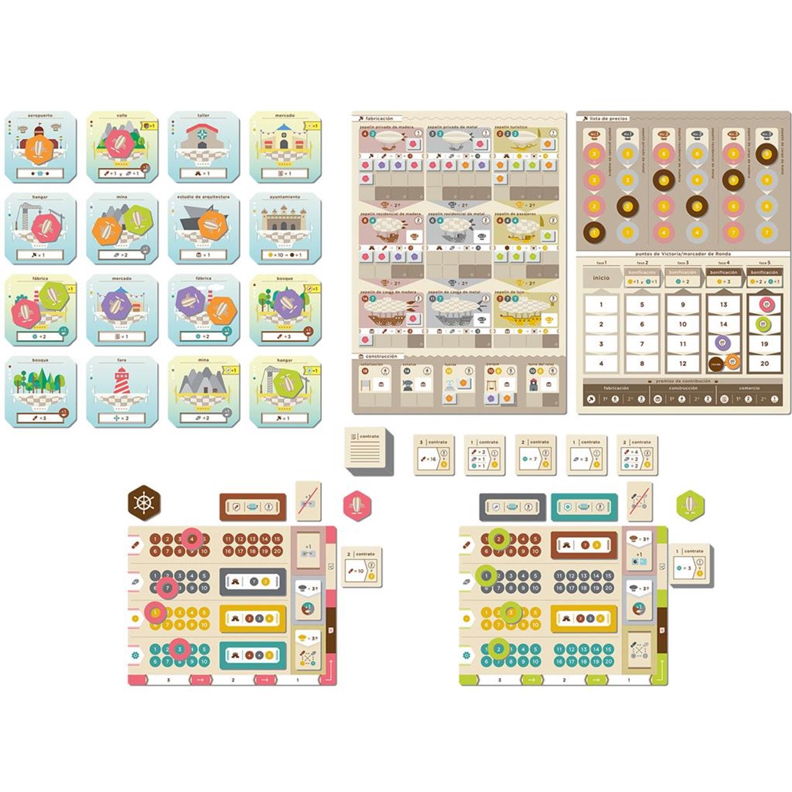 JUEGO DE MESA AIRSHIP CITY PEGI 14