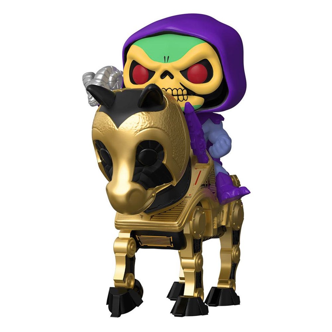 FUNKO POP RIDES ANIMACION MASTERS OF THE UNIVERSE SKELETOR MONTADO EN NIGHT STALKER 56201