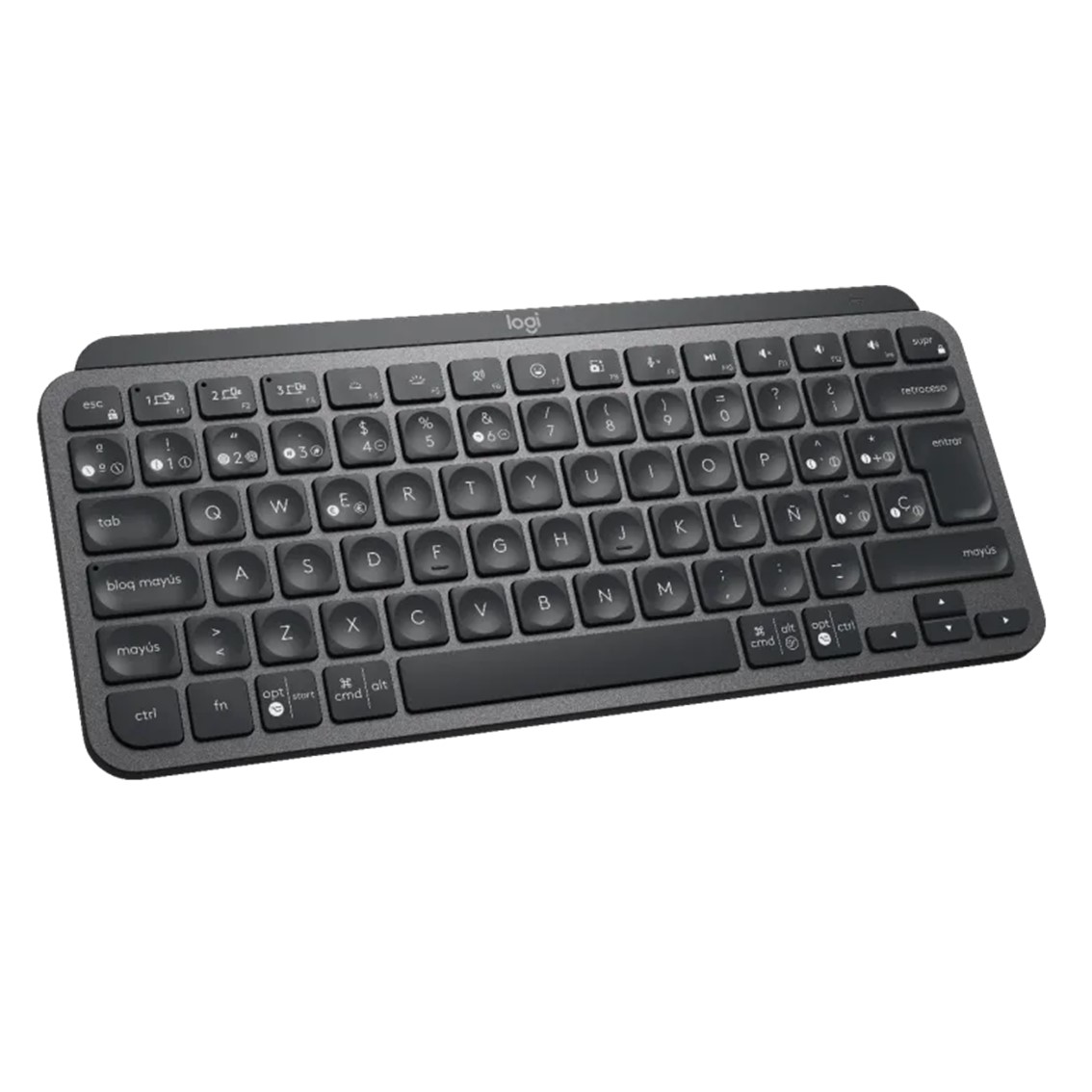 TECLADO LOGITECH MX KEYS MINI GRAFITO WIRELESS INALAMBRICO ESPAÑOL BATERIA
