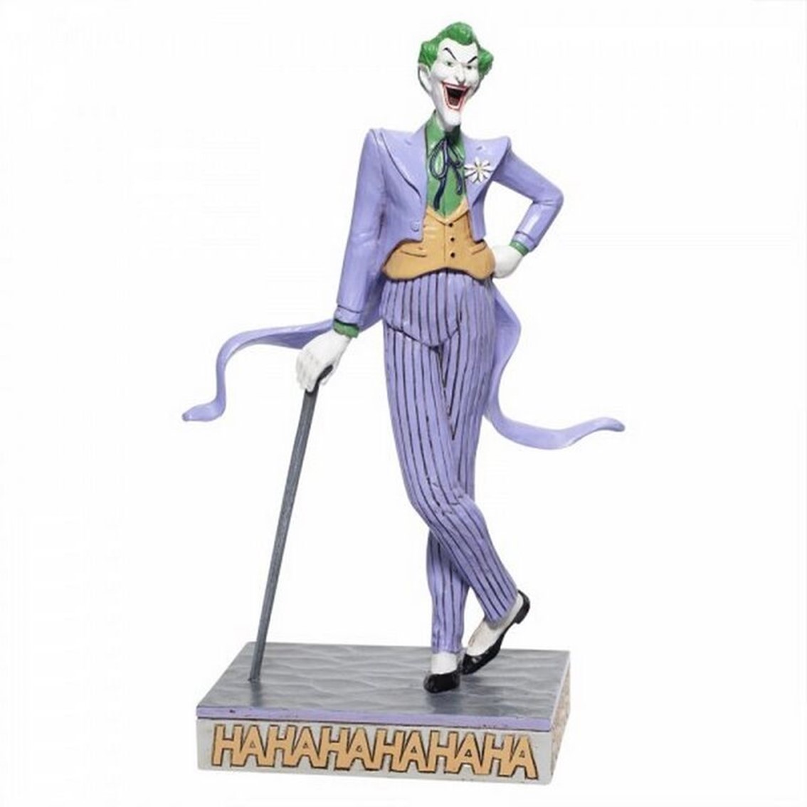 FIGURA ENESCO DC COMICS BATMAN THE JOKER HAHAHAHA VERSION