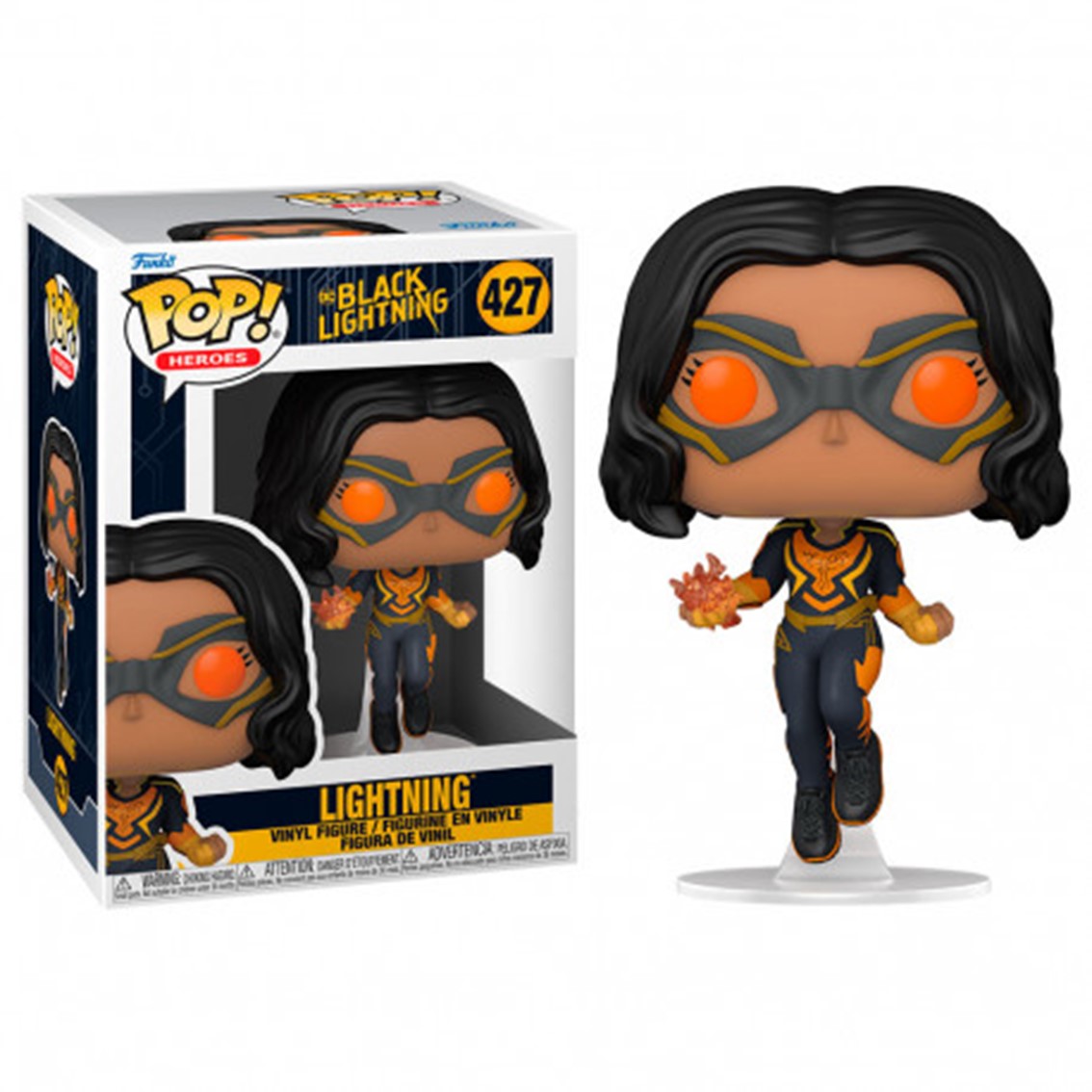 FUNKO POP DC COMICS BLACK LIGHTNING LIGHTNING 57590