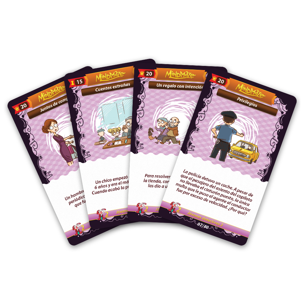 JUEGO DE MESA MIND MAZE: JOVENES DETECTIVES 2 PEGI 14