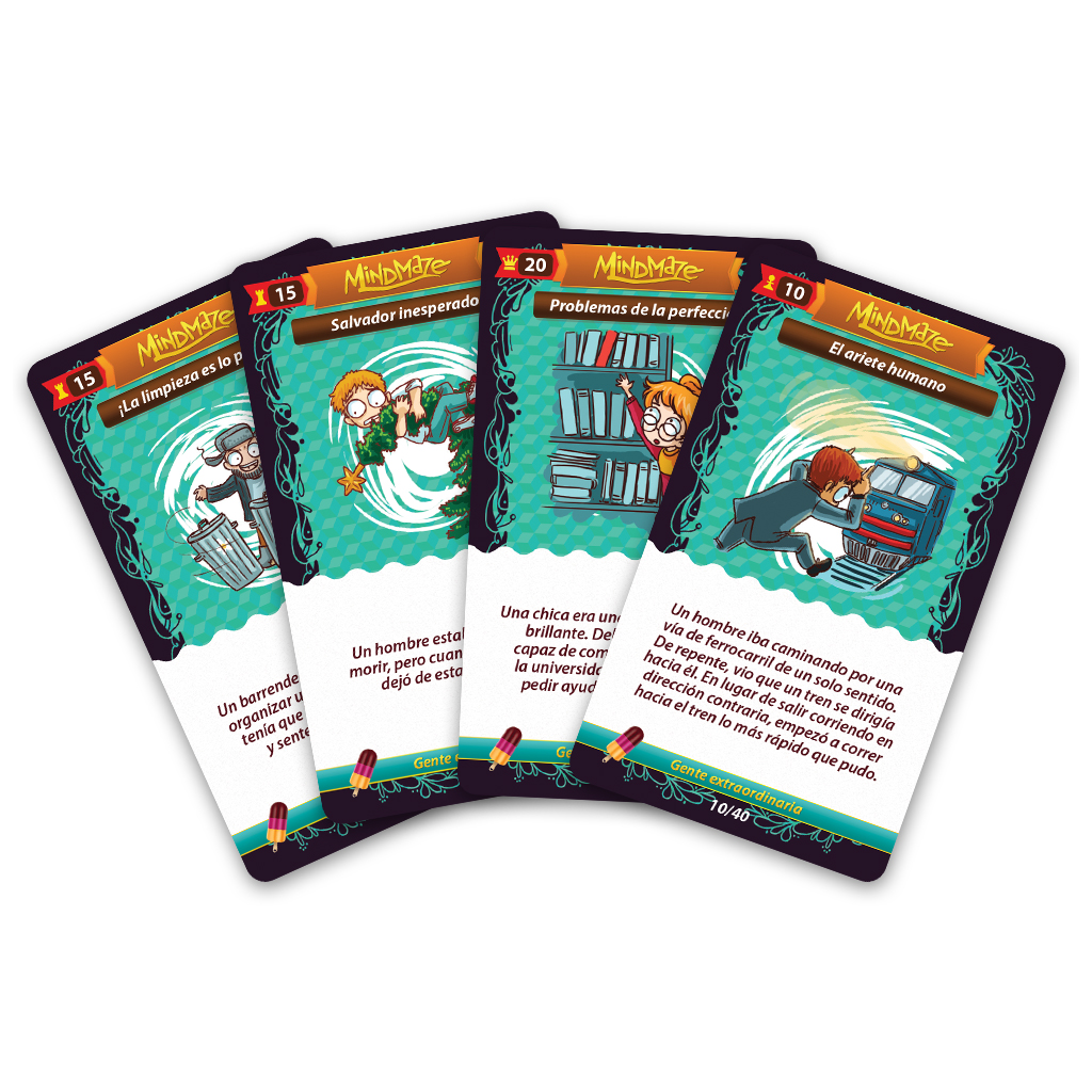 JUEGO DE MESA MIND MAZE: GENTE EXTRAORDINARIA PEGI 14
