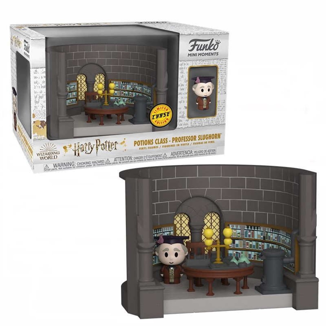 MINI MOMENTS FUNKO HARRY POTTER ANIVERSARIO PROFESOR SNAPE CLASES DE POCIONES CON OPCION CHASE 57361