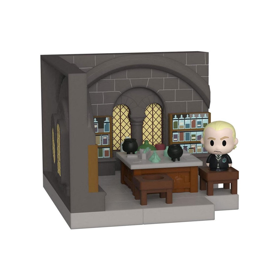 MINI MOMENTS FUNKO HARRY POTTER ANIVERSARIO DRACO MALFOY CLASES DE POCIONES CON OPCION CHASE 57362