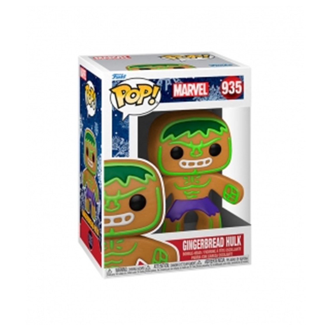 FUNKO POP MARVEL NAVIDAD GALLETA JENGIBRE HULK 50660
