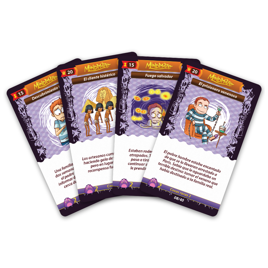 JUEGO DE MESA MIND MAZE: COSAS RARAS 2 PEGI 14