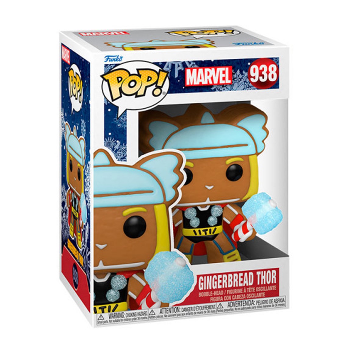 FUNKO POP MARVEL NAVIDAD GALLETA JENGIBRE THOR 50663