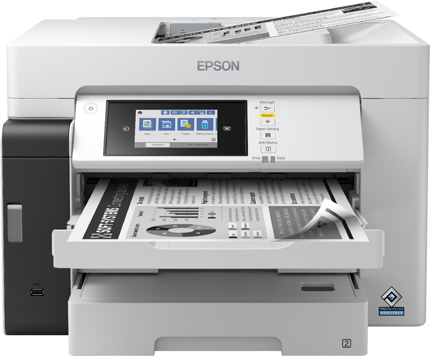 Multifunción Inyección Epson Ecotank Et-M16680 Monocromo Wifi Duplex A3