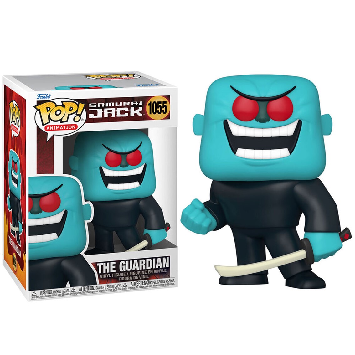 FUNKO POP ANIMACION SAMURAI JACK THE GUARDIAN 57374