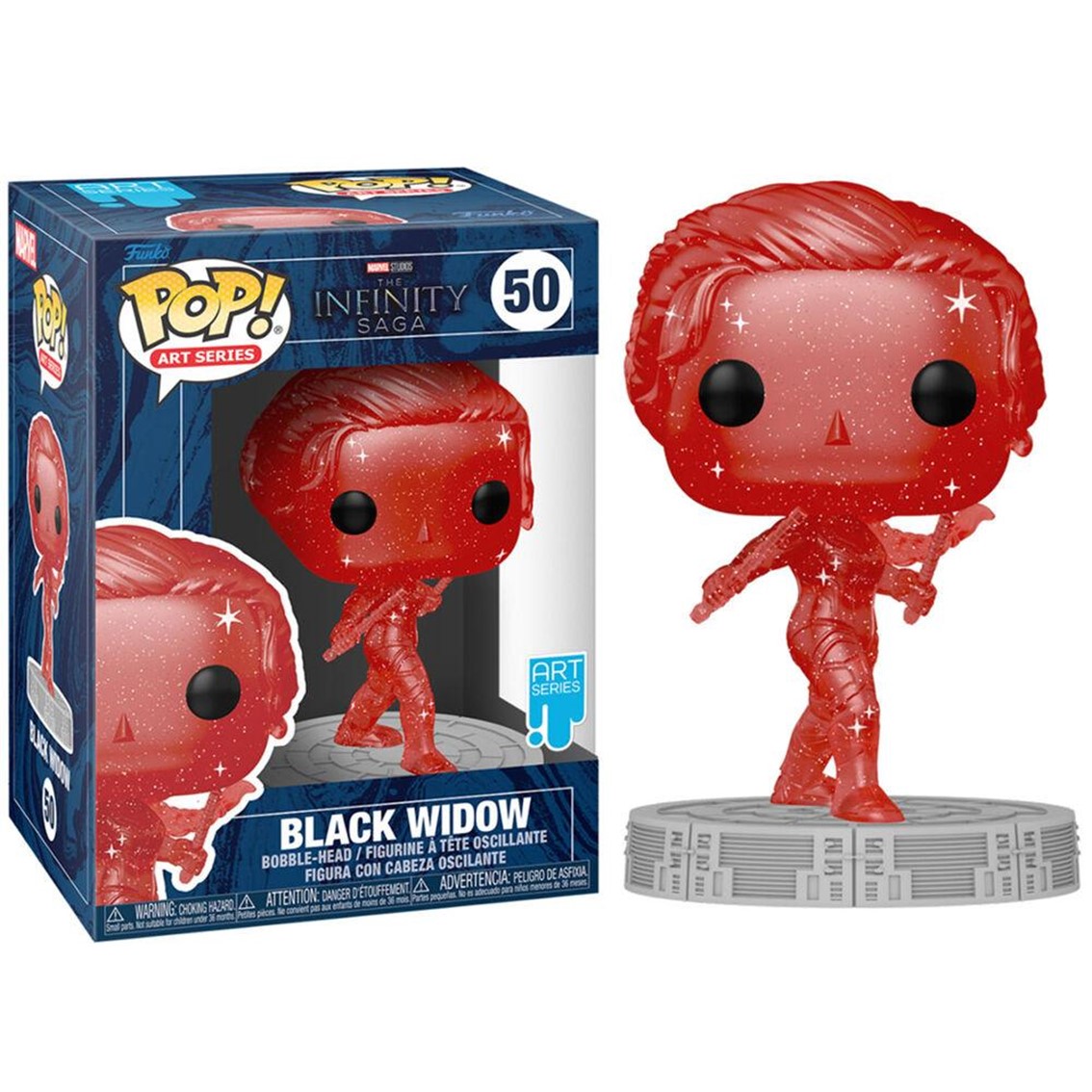 FUNKO POP MARVEL INFINITY SAGA VIUDA NEGRA GEMA DE LA REALIDAD 57613