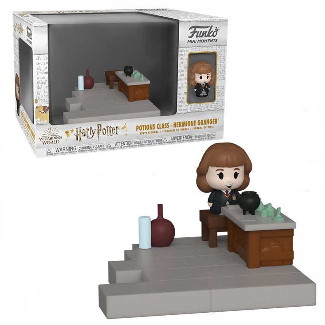 MINI MOMENTS FUNKO HARRY POTTER ANIVERSARIO HERMIONE GRANGER CLASES DE POCIONES CON OPCION CHASE 57364