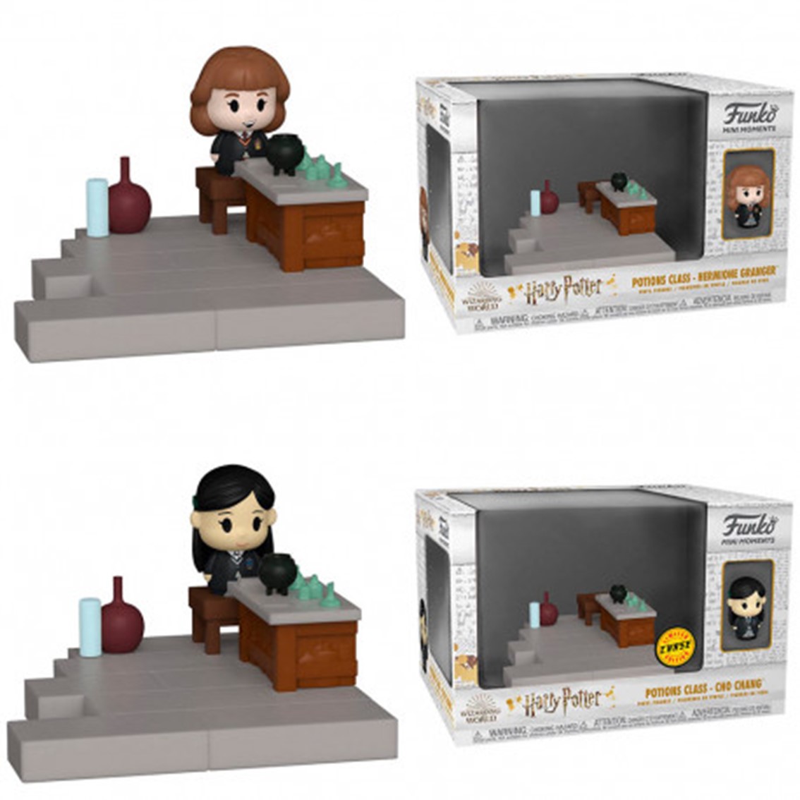MINI MOMENTS FUNKO HARRY POTTER ANIVERSARIO HERMIONE GRANGER CLASES DE POCIONES CON OPCION CHASE 57364