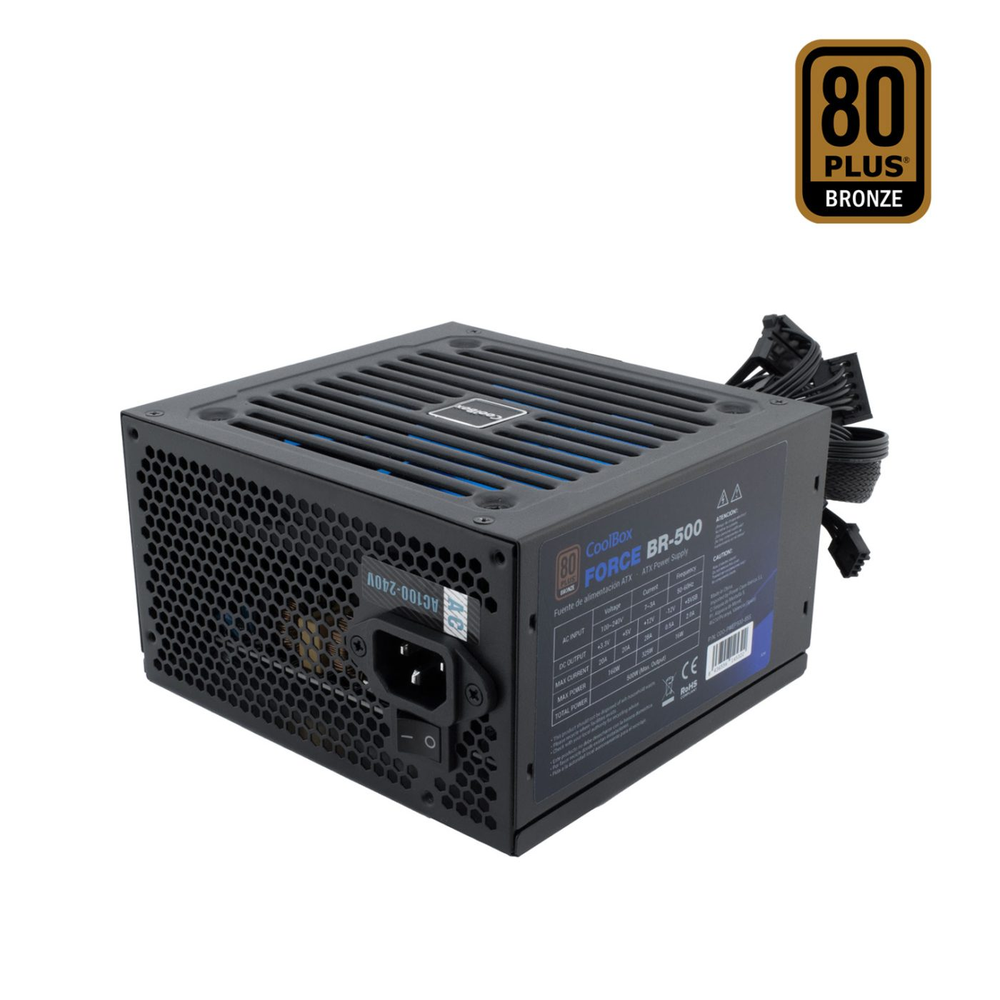FUENTE DE ALIMENTACION COOLBOX FORCE BR-500W ATX 500W