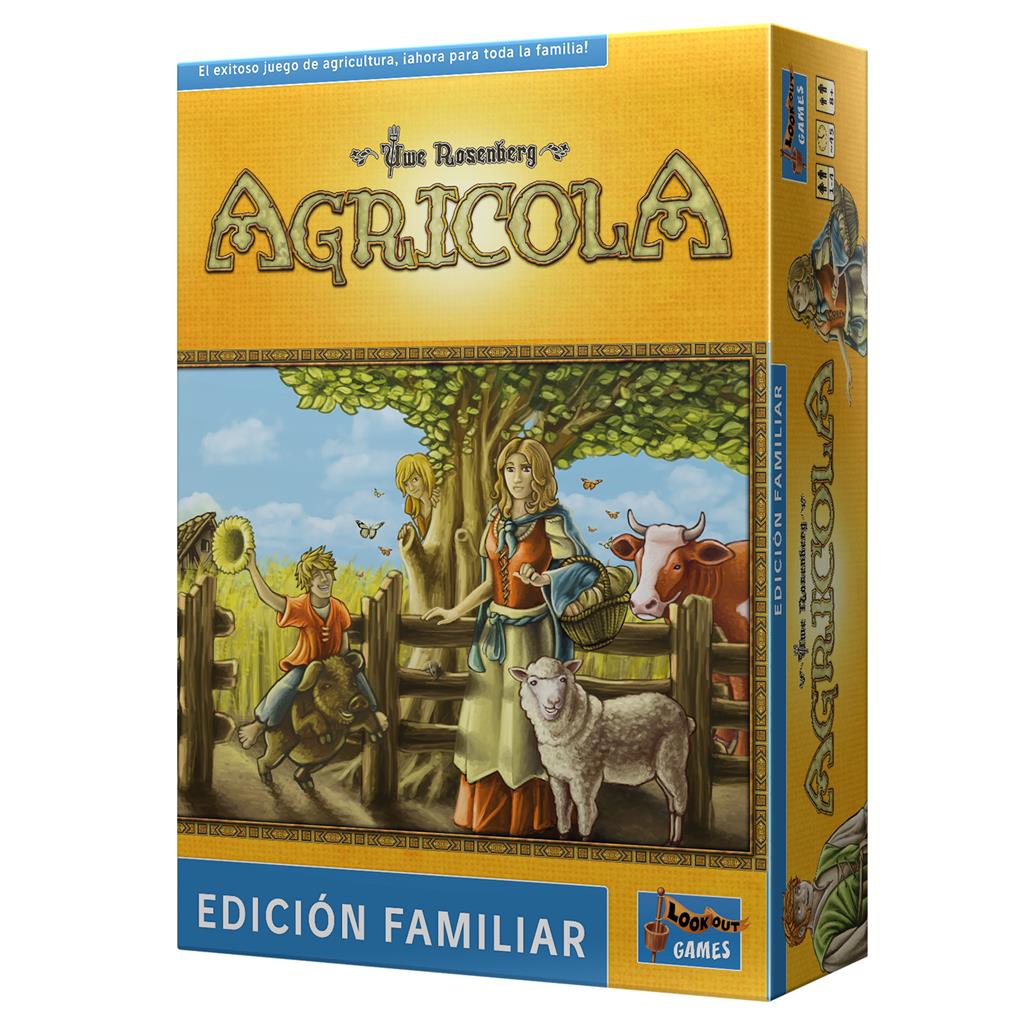 JUEGO DE MESA AGRICOLA EDICION FAMILIAR PEGI 8
