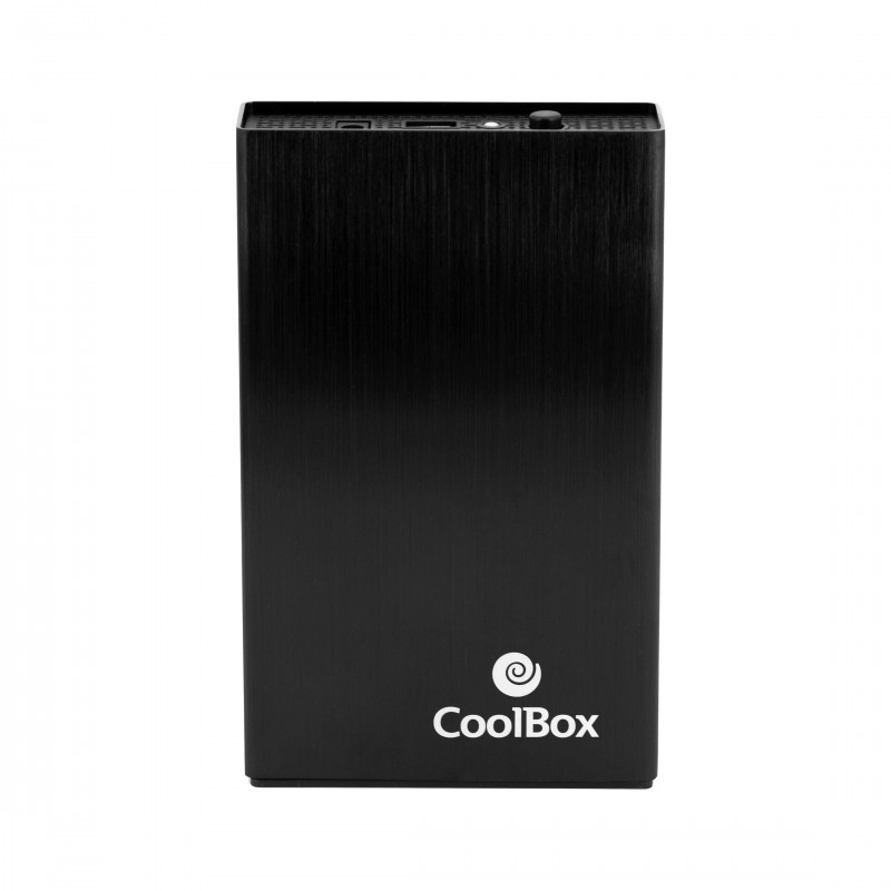 CARCASA DISCO DURO HDD 3.5" COOLBOX SCA-3533 USB3.0 NEGRA ALUMINIO