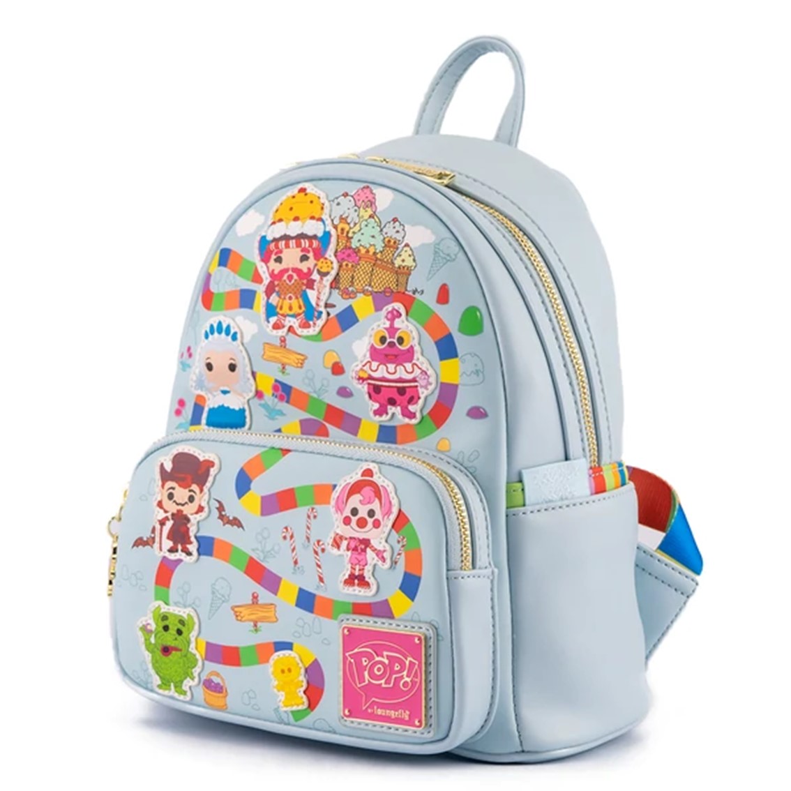 MOCHILA LOUNGEFLY CANDY LAND TAKE ME TO THE CANDY