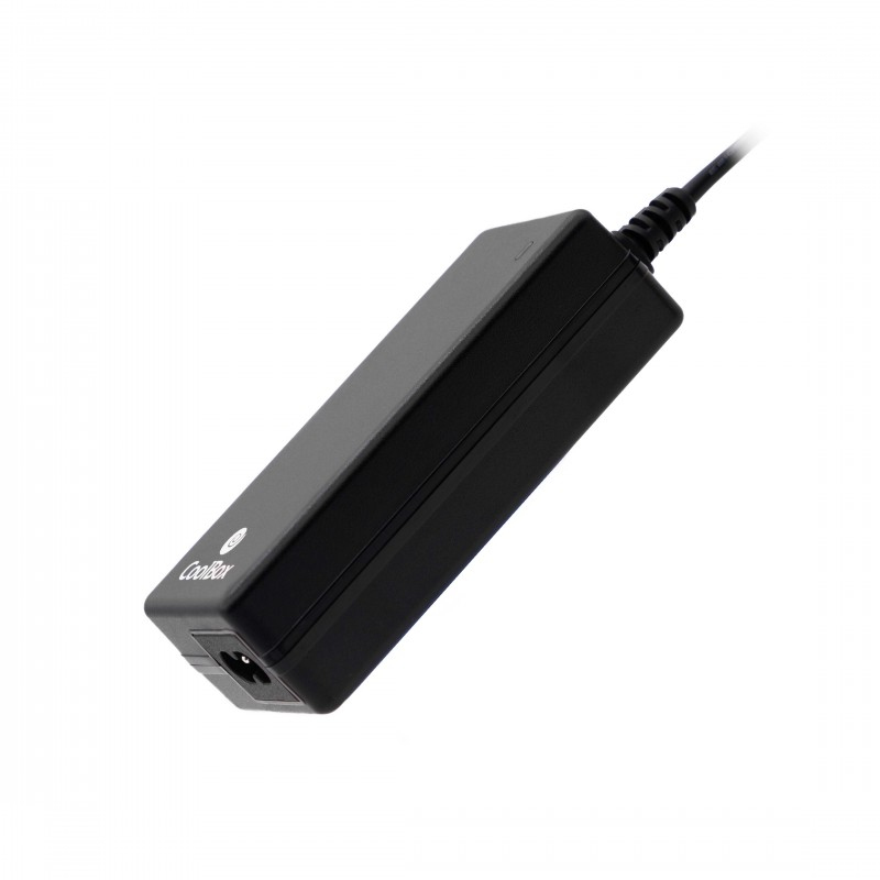 ADAPTADOR CARGADOR DE CORRIENTE UNIVERSAL PARA PORTATILES COOLBOX 65W