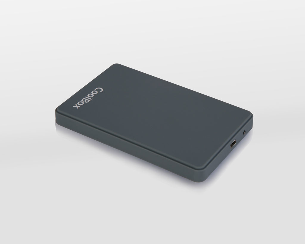 CARCASA DISCO DURO / HDD-SSD COOLBOX COO-SCG2543-8 2.5" SATA USB 3.0 GRIS