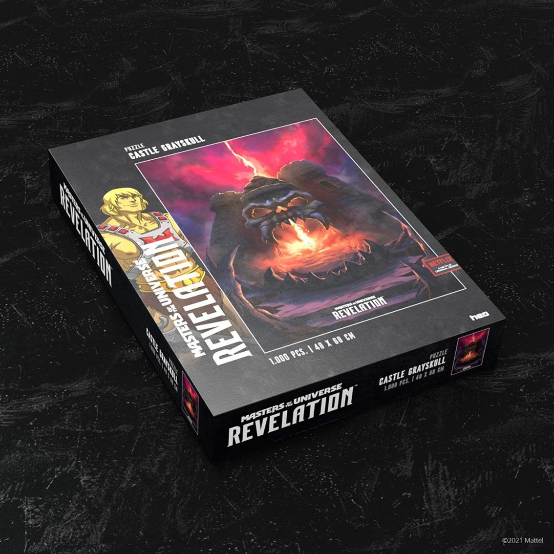 PUZZLE AMOS DEL UNIVERSO REVELACION CASTLE GRAYSKULL 1000 PIEZAS