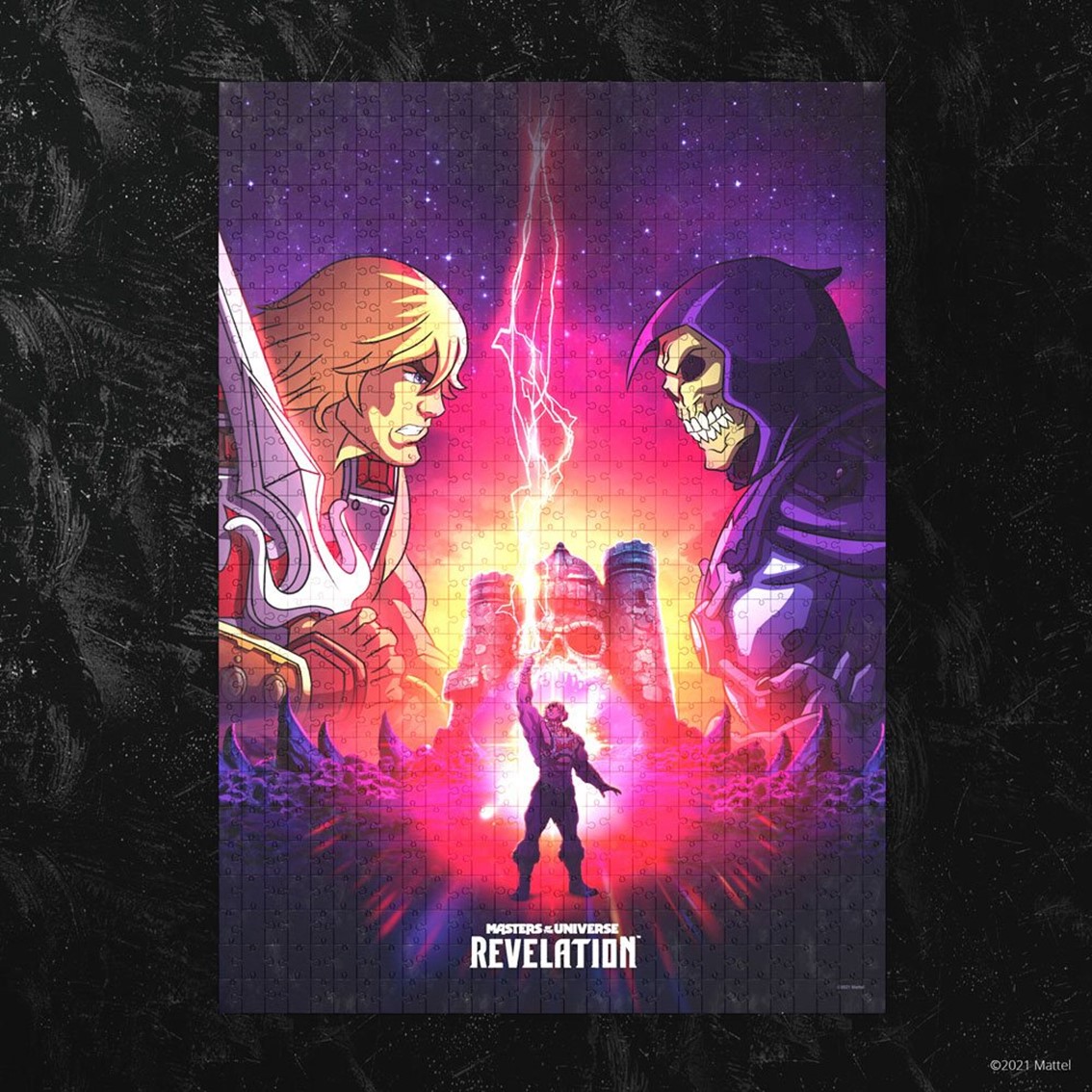 PUZZLE AMOS DEL UNIVERSO REVELACION HE-MAN & SKELETOR 1000 PIEZAS