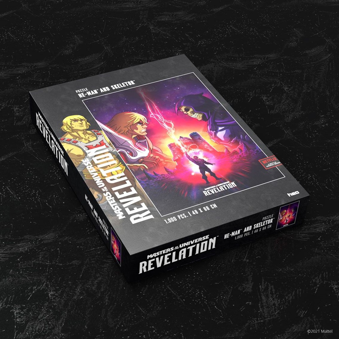 PUZZLE AMOS DEL UNIVERSO REVELACION HE-MAN & SKELETOR 1000 PIEZAS