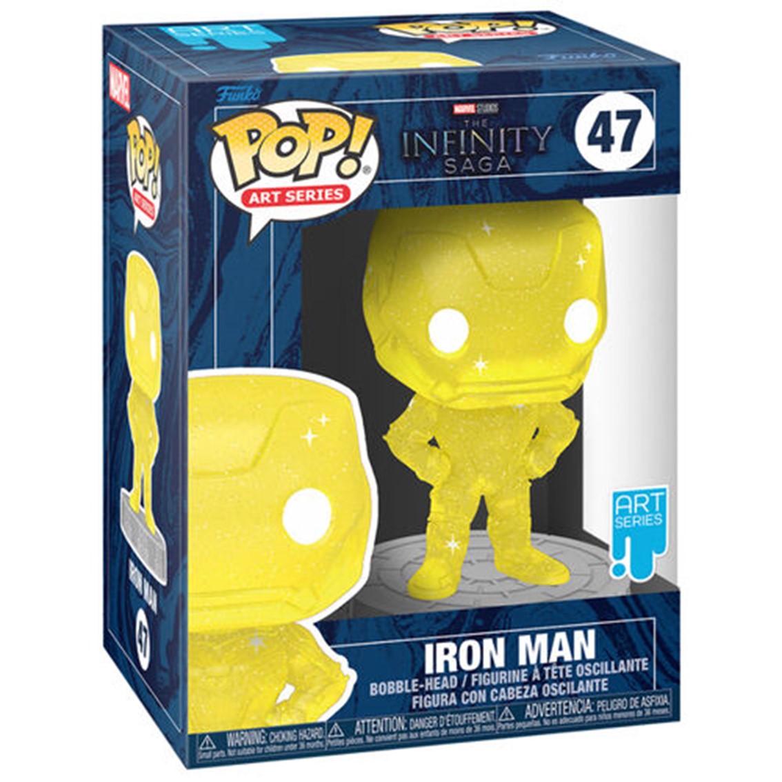 FUNKO POP MARVEL INFINITY SAGA IRON MAN GEMA DE LA MENTE 57617