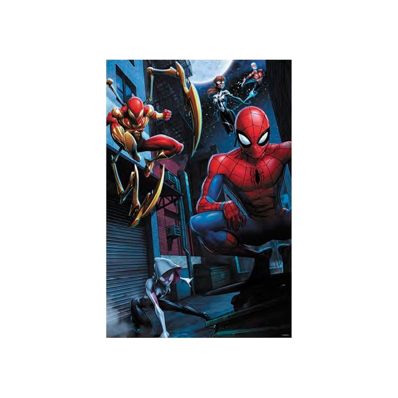 PUZZLE LENTICULAR PRIME 3D MARVEL SPIDERMAN NUEVO UNIVERSO 200 PIEZAS