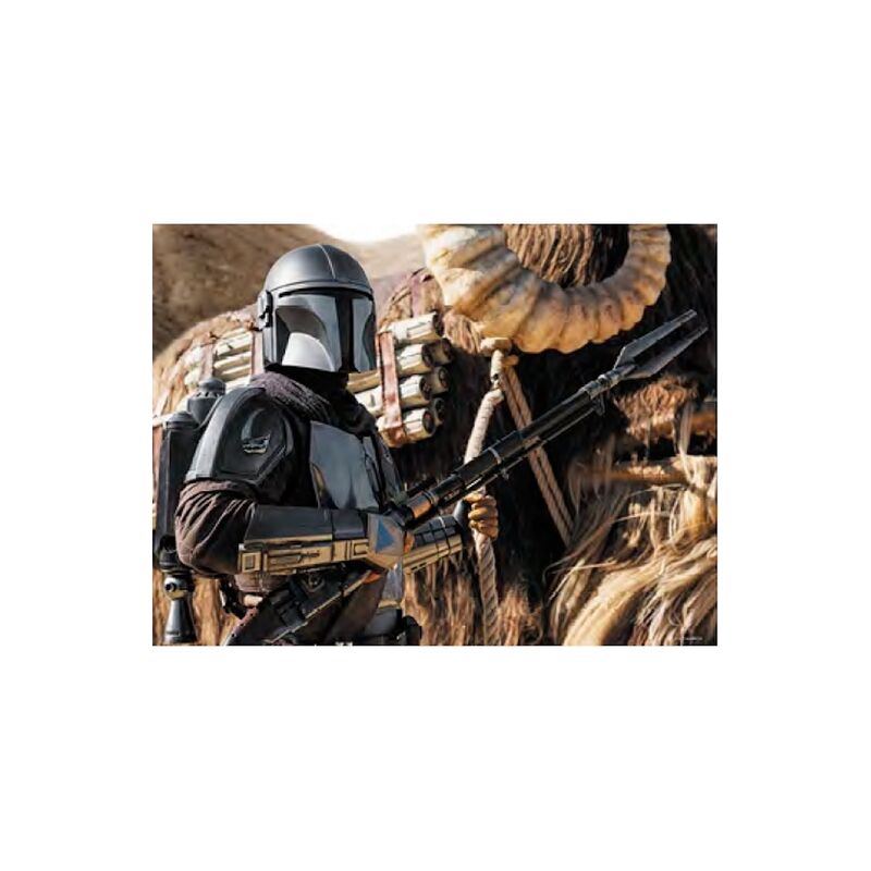 PUZLE LENTICULAR PRIME 3D 500 PIEZAS THE MANDALORIAN EL MANDALORIANO 500 PIEZAS