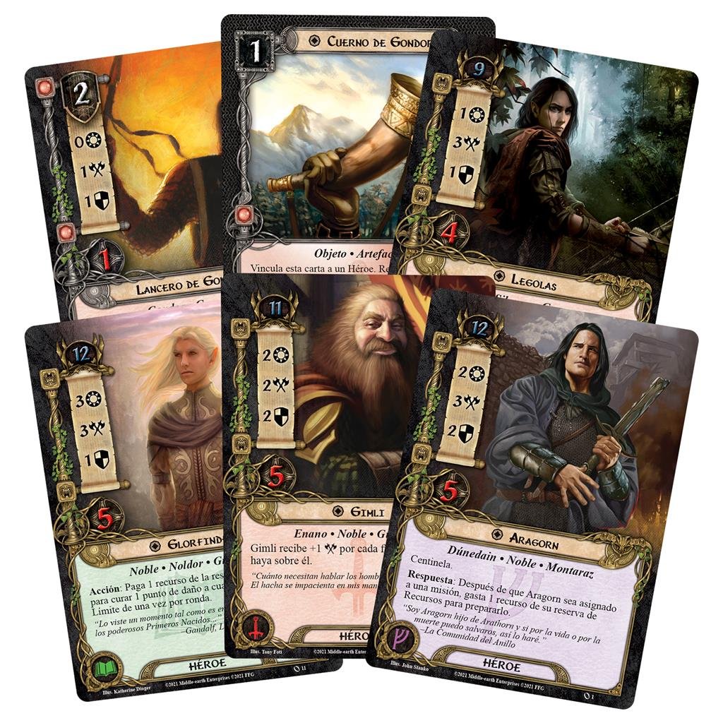 JUEGO DE MESA EL SEÑOR DE LOS ANILLOS CAJA BASICA EDICION REVISADA PEGI 14