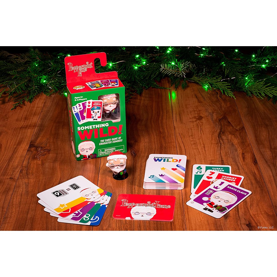 JUEGO DE MESA FUNKO SOMETHING WILD! PEPPERMINT LANE SANTA CLAUS 57826