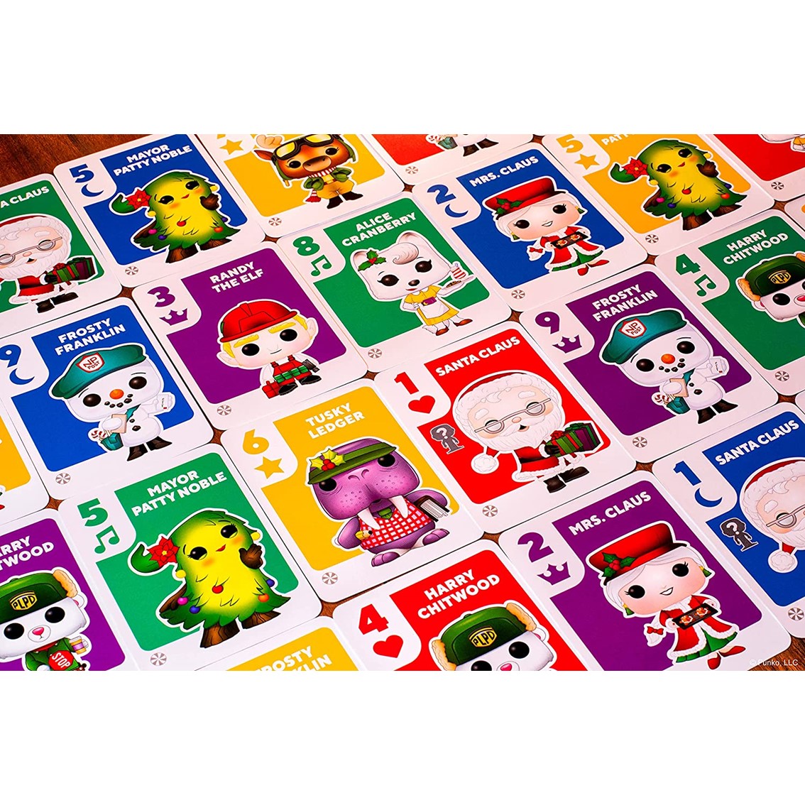JUEGO DE MESA FUNKO SOMETHING WILD! PEPPERMINT LANE SANTA CLAUS 57826
