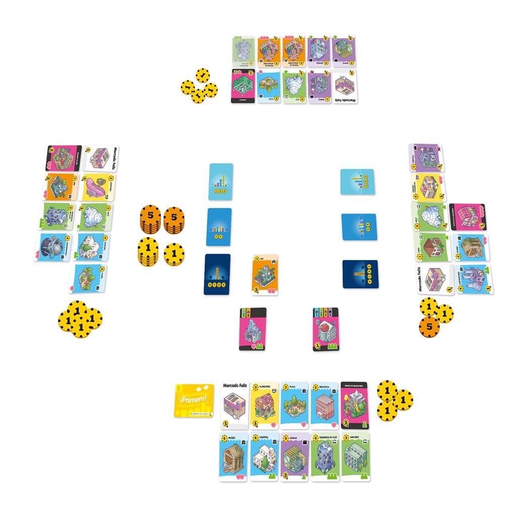 JUEGO DE MESA HAPPY CITY PEGI 10