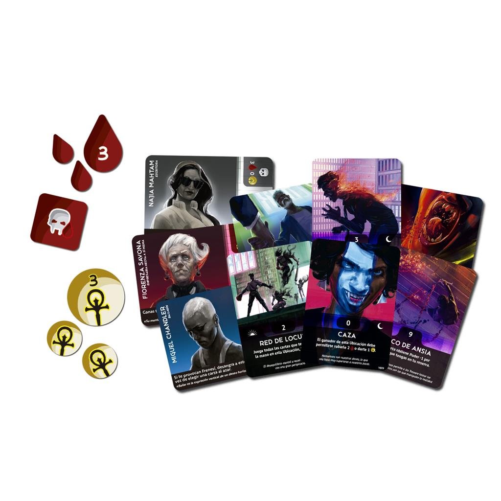 JUEGO DE MESA VAMPIRO LA MASCARADA: VENDETTA PEGI 14