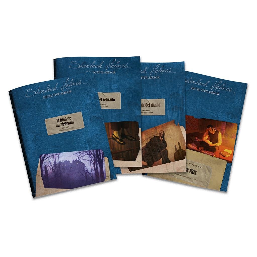 JUEGO DE MESA SHERLOCK HOLMES: CARLTON HOUSE & QUEEN'S PARK PEGI 12