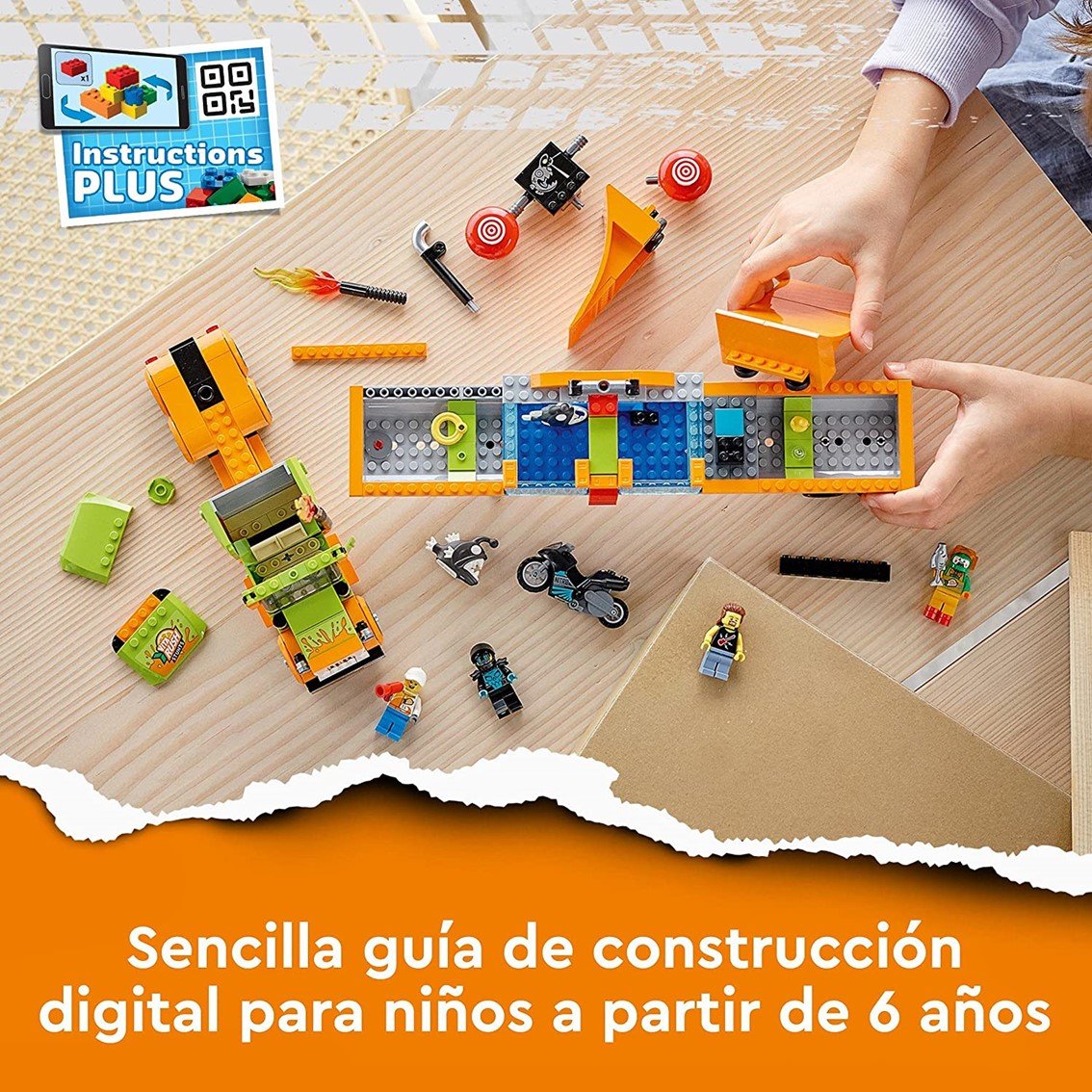 LEGO CITY ESPECTÁCULO ACROBÁTICO CAMIÓN