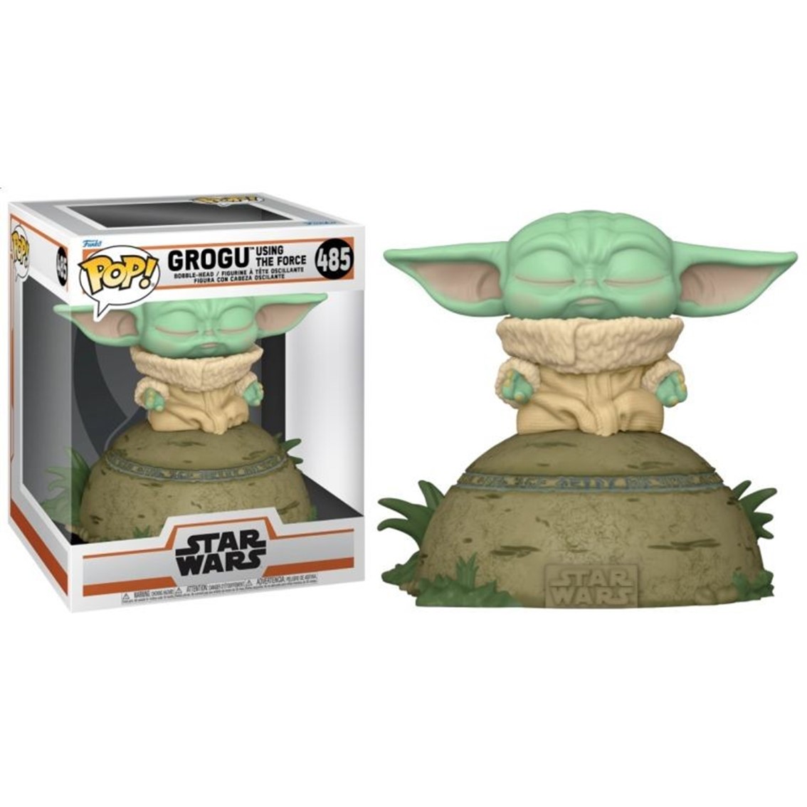 FUNKO POP DELUXE STAR WARS THE MANDALORIAN THE CHILD USANDO LA FUERZA (SFX) 58390