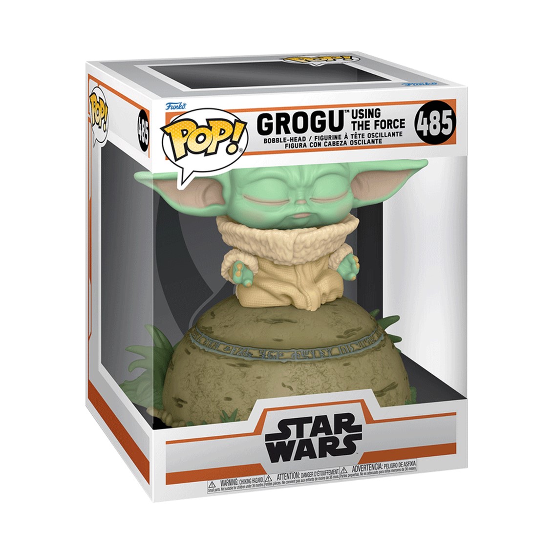 FUNKO POP DELUXE STAR WARS THE MANDALORIAN THE CHILD USANDO LA FUERZA (SFX) 58390