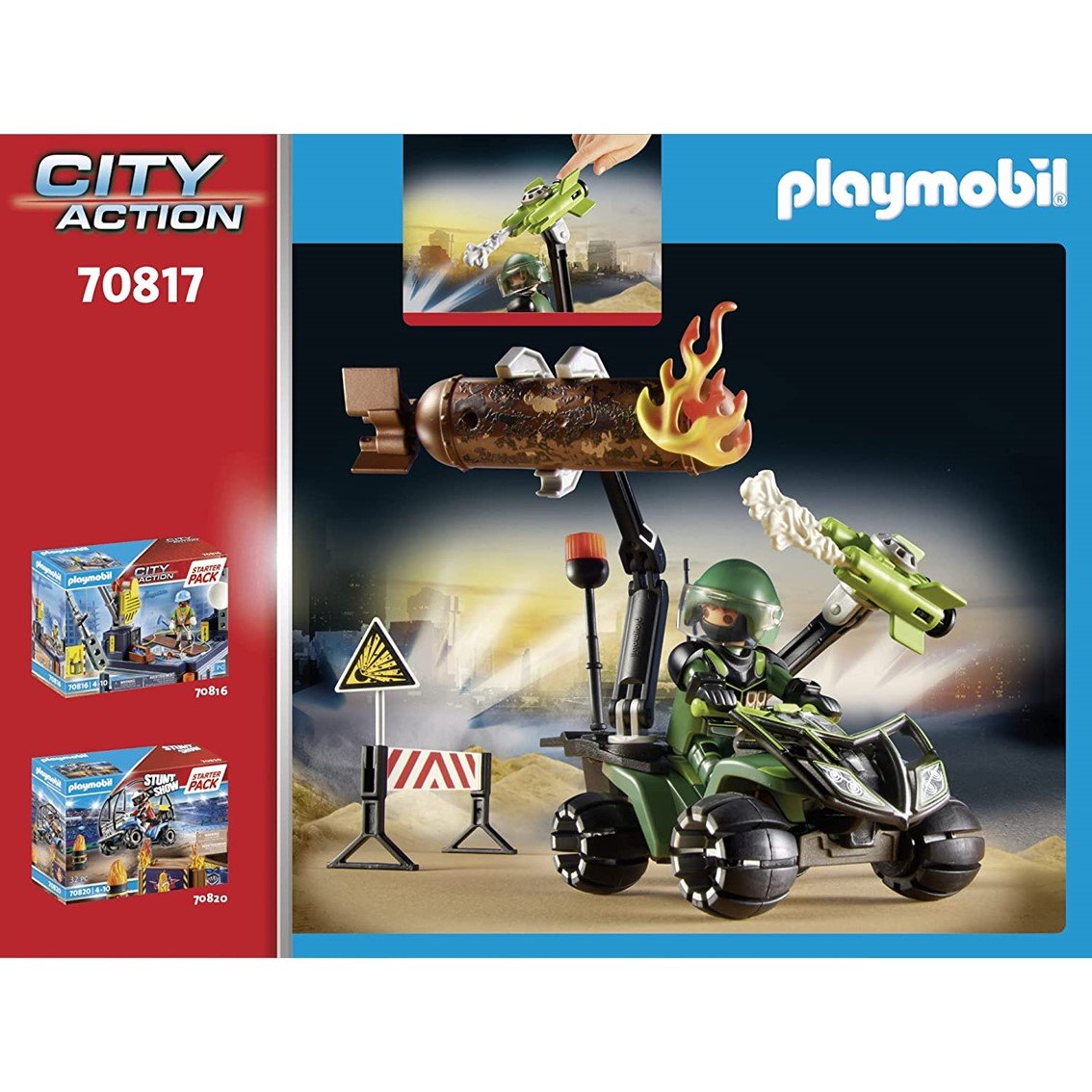 PLAYMOBIL STARTER PACK POLICIA : ENTRENAMIENTO