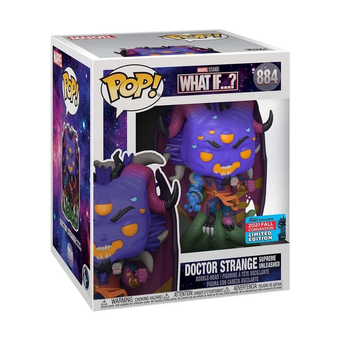 FUNKO POP MARVEL WHAT IF DOCTOR STRANGE SUPREME UNLEASHED 55529