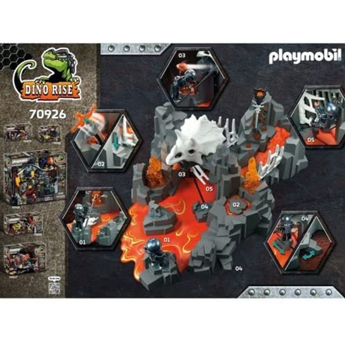 PLAYMOBIL DINO RISE GUARDIAN DE LA FUENTE DE LAVA