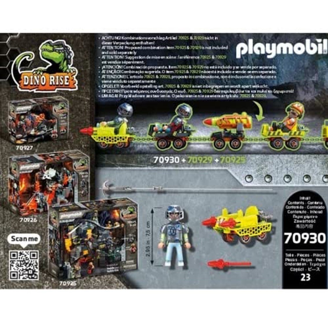 PLAYMOBIL DINO RISE MINA CRUISER