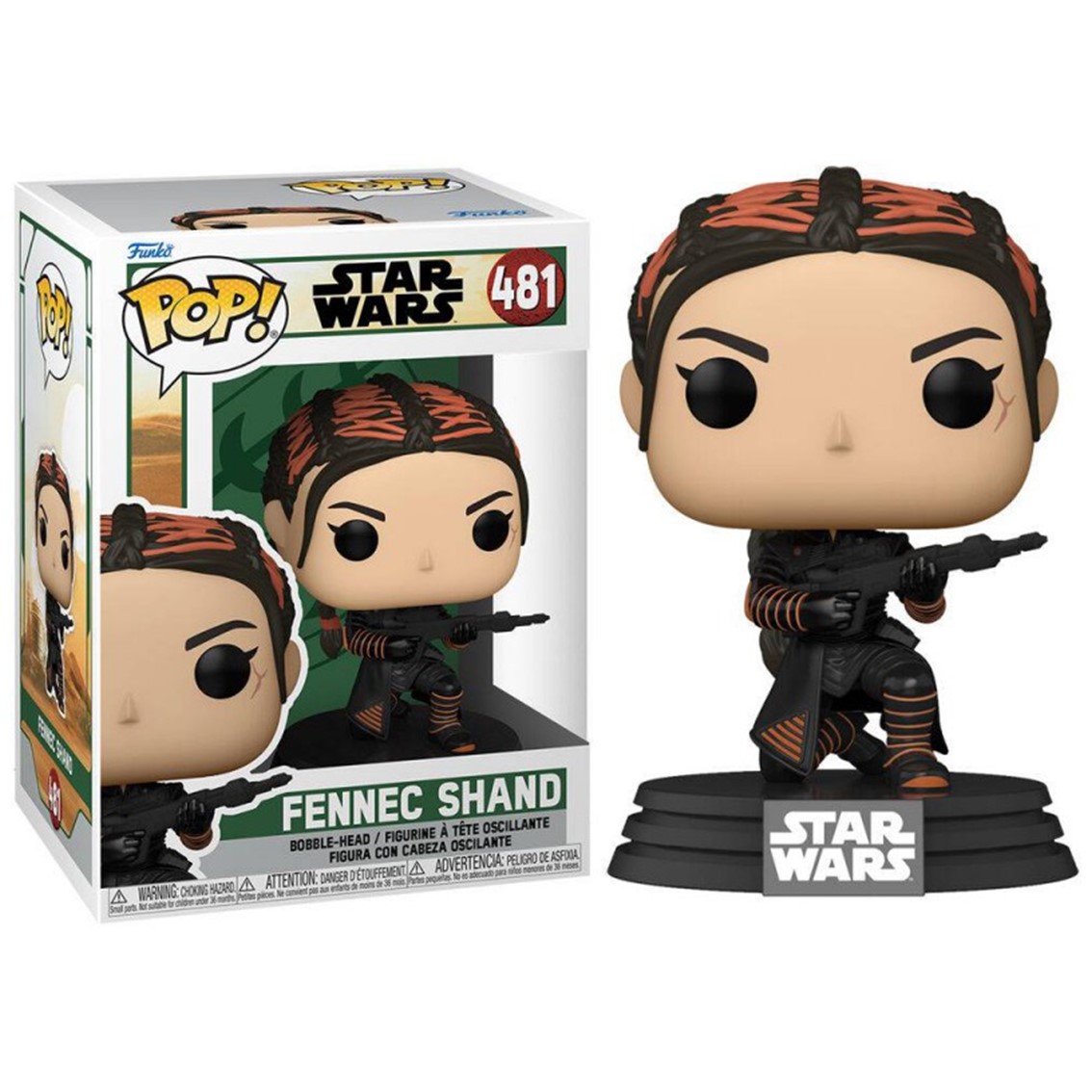 FUNKO POP STAR WARS THE BOOK OF BOBA FETT FENNEC SHAND 60237