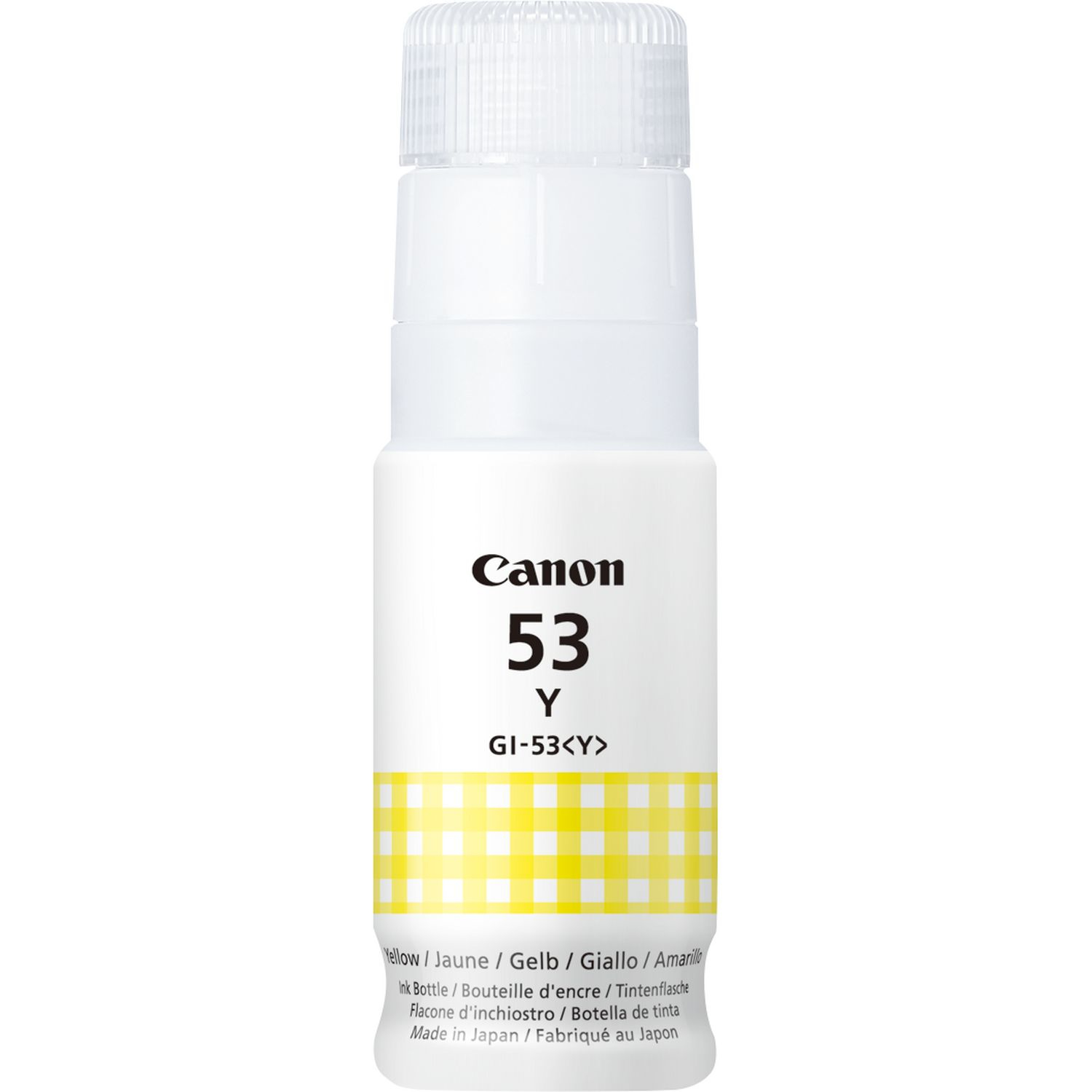 BOTELLA TINTA CANON GI-53Y AMARILLA
