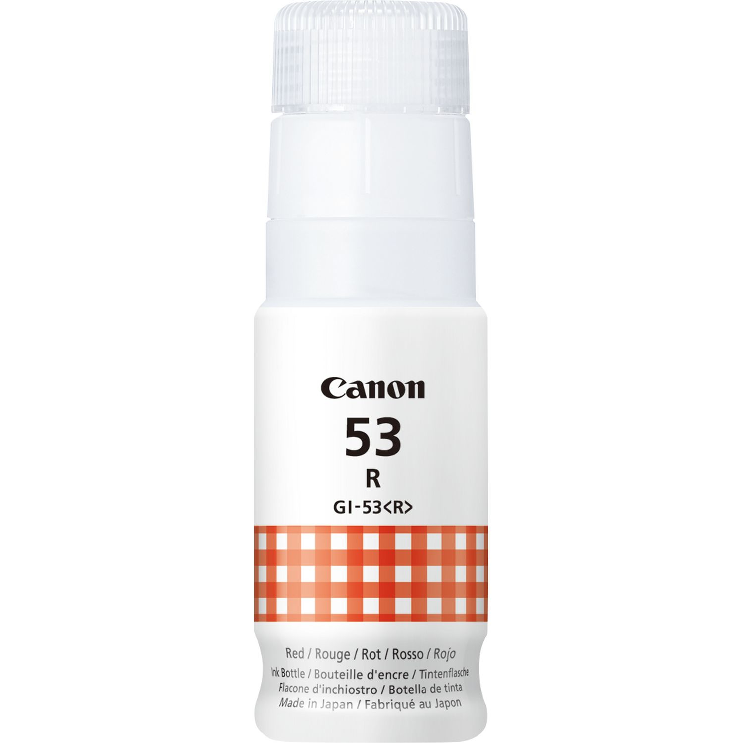 BOTELLA TINTA CANON GI-53R ROJA