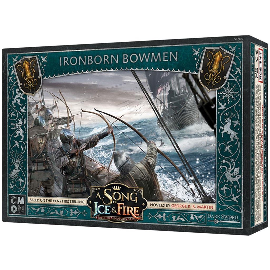 JUEGO DE MESA CANCION DE HIELO Y FUEGO HIJOS DEL HIERRO ARQUEROS PEGI 14