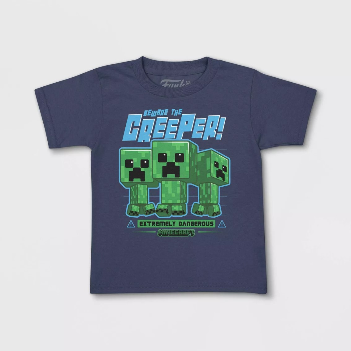 POP & TEE MINECRAFT CHARGED CREEPER FUNKO + CAMISETA TALLA L