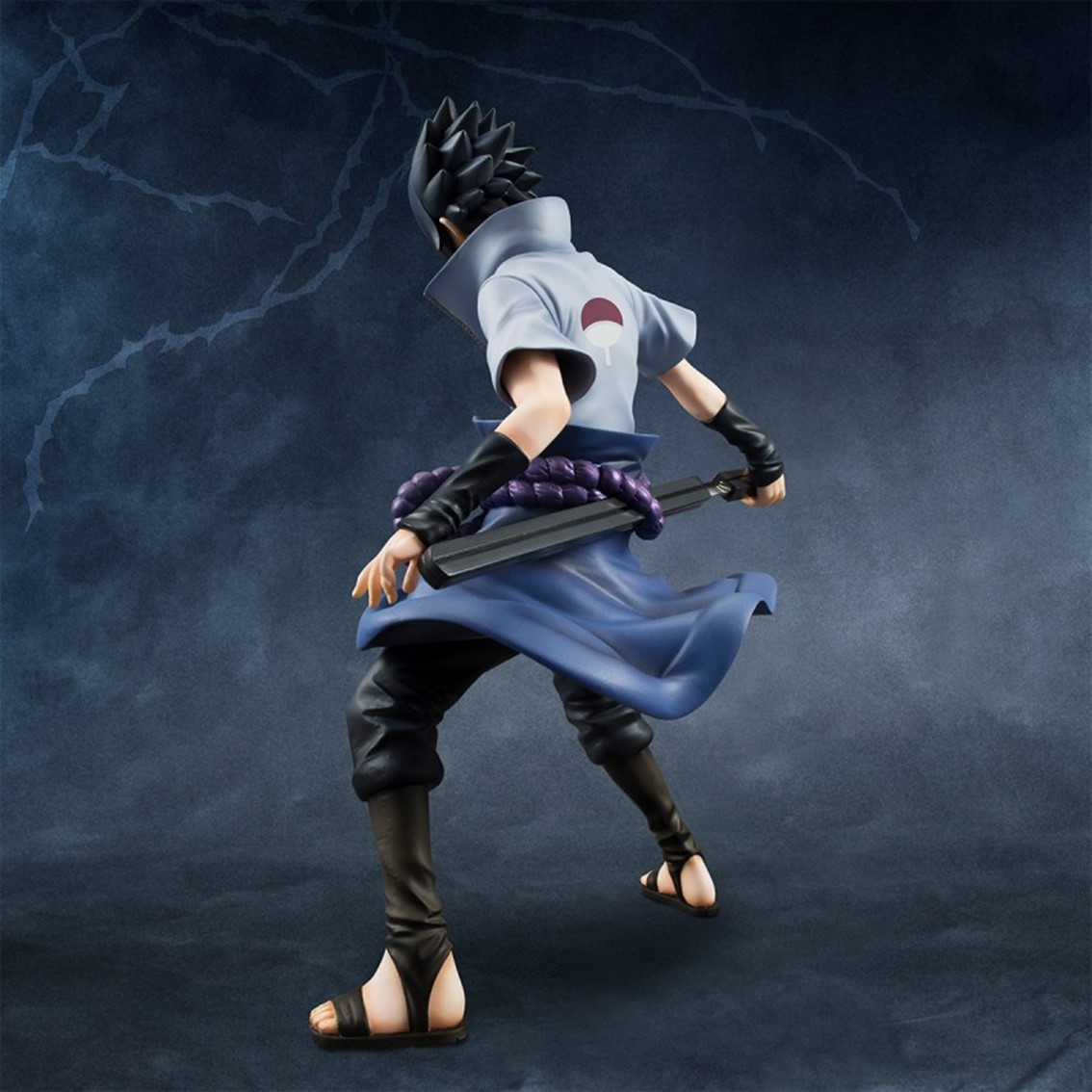 FIGURA MEGAHOUSE NARUTO SHIPPUDEN SASUKE UCHIHA G.E.M.